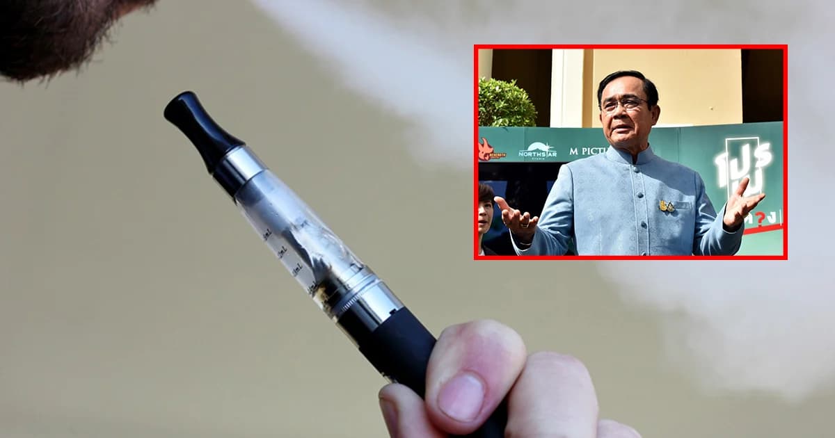 นายกฯ ไม่ทบทวนเรื่องบุหรี่ไฟฟ้า สั่งเจ้าหน้าที่เข้มจับตลาดมืด