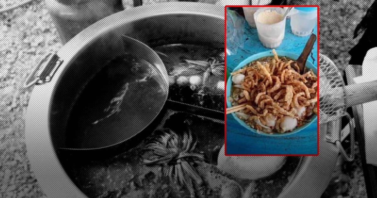 แฉพ่อค้าก๋วยเตี๋ยว แอบใส่ฉี่ตัวเองในหม้อซุป โวลูกค้าเพียบ กินแล้วหายปวดเมื่อย