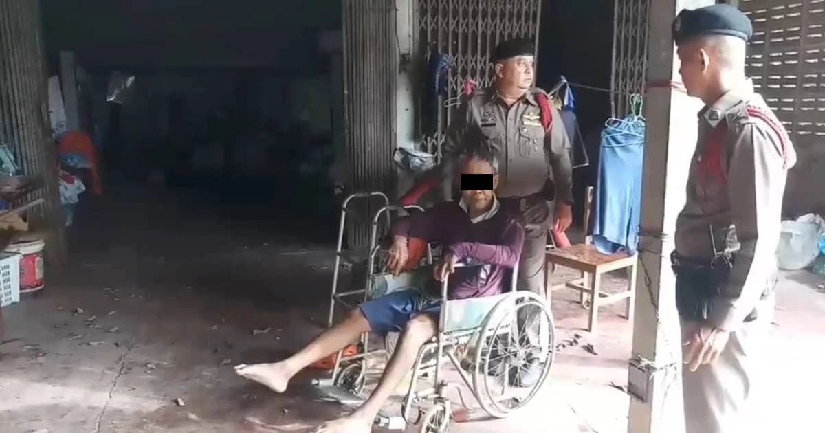 ลุงวัย 67 เข็นวีลแชร์ยิงเพื่อนบ้านดับ อ้างล้างแค้นตั้งแต่รุ่นพ่อ