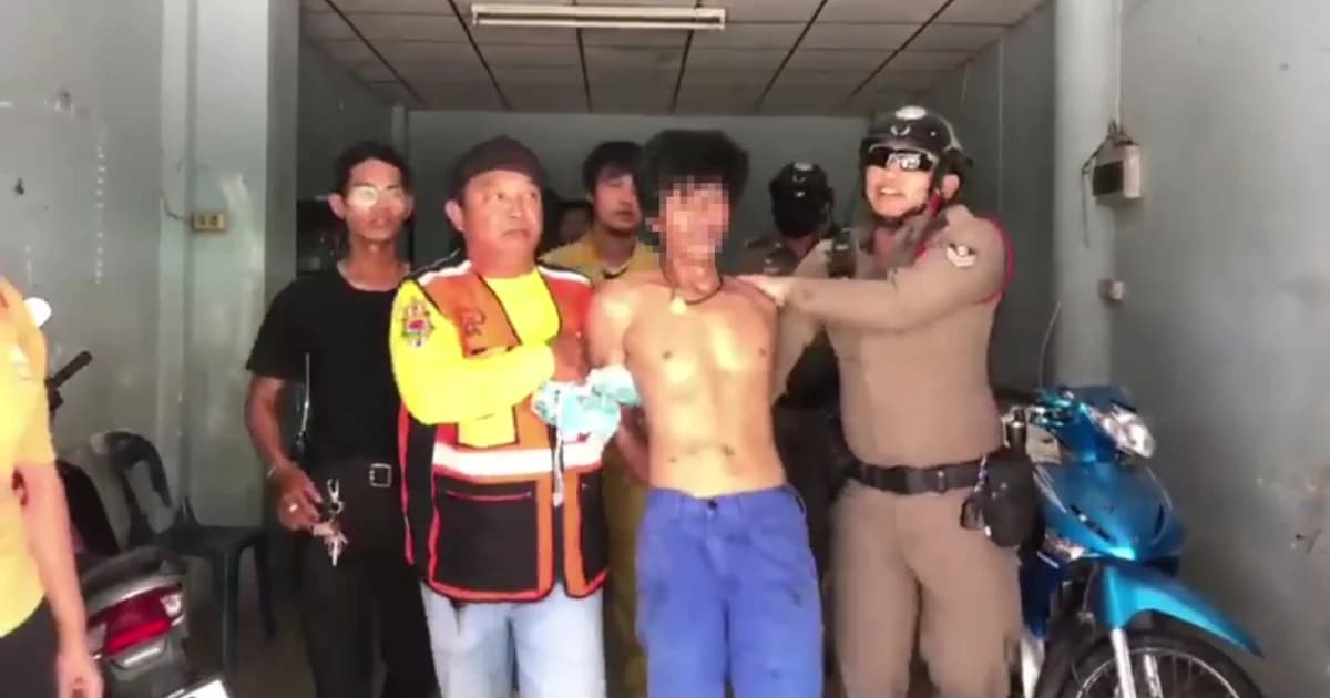 แม่กลัวลูกโดดตึก! แจ้ง ตร.จับหลังคลั่งยาทำลายข้าวของ