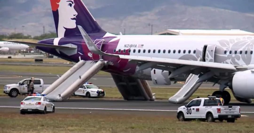เครื่องบินฮาวาเอี้ยนแอร์ลงจอดฉุกเฉิน หลังควันคลุ้งห้องโดยสาร