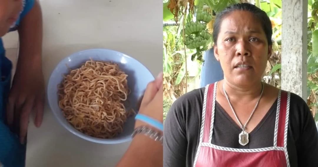 แม่ครัวยอมเปิดปากขอโทษที่ทำบะหมี่ผัดน้ำมันให้เด็กกิน ยันใส่หมูใส่ผัก