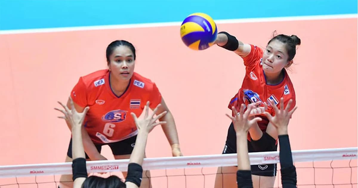 ทีมนักตบลูกยางสาวไทย พ่ายญี่ปุ่น คว้ารองแชมป์เอเชีย