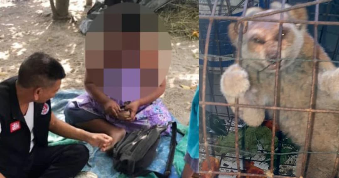 รวบแม่ค้า จับ ‘นางอาย’ ขังกรงเร่ขาย ในตลาดค่ายทหารนครศรีฯ ตัวละ 800-1,500 บาท