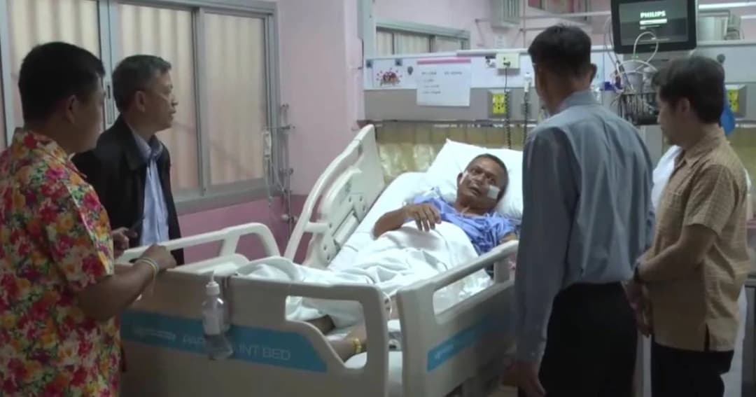 “ลุงหมอ” อ.ส.ถูกเด็กแว้นชนอาการดีขึ้น แต่ความจำยังกลับมาไม่หมด