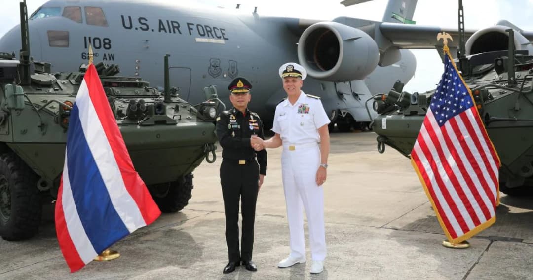 “บิ๊กแดง” ตั้งเป้ามีรถยานเกราะกว่า 100 คัน – สหรัฐชี้ก้าวสำคัญกระชับไมตรี