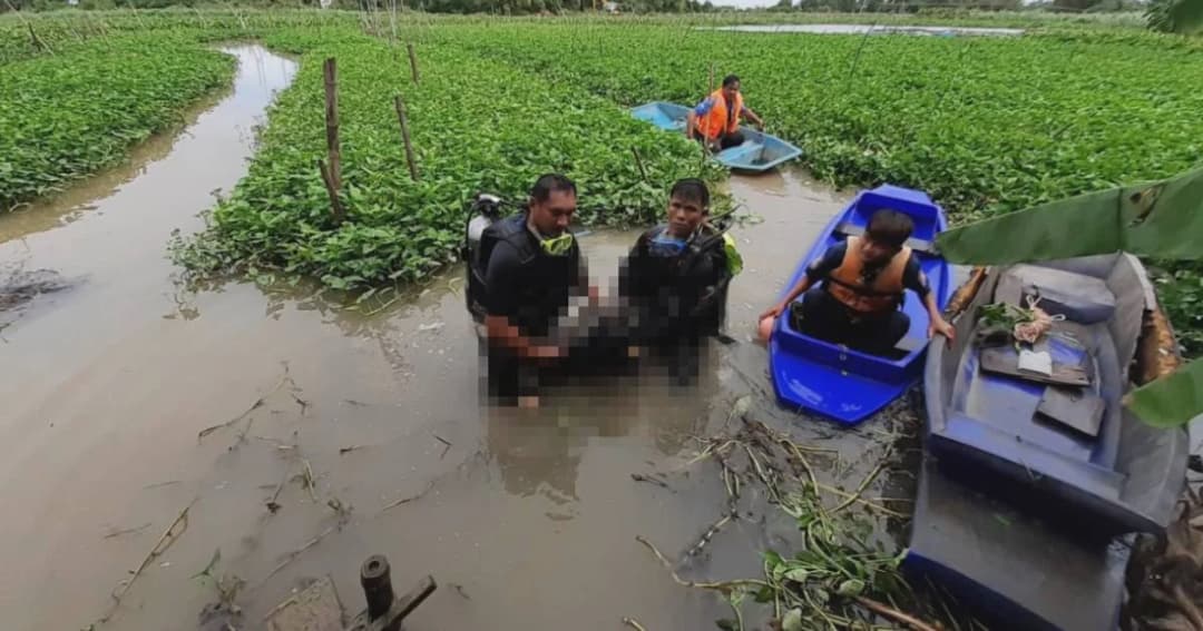 พี่ชายฉุนคว้าอีโต้ฟันหัวน้องสาวดับ เหตุปลูกผักล้ำเขตกัน