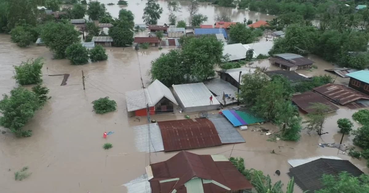 10 จังหวัดยังเผชิญปัญหาน้ำท่วมจากพายุโพดุล เดือดร้อนกว่า 1 แสนครอบครัว