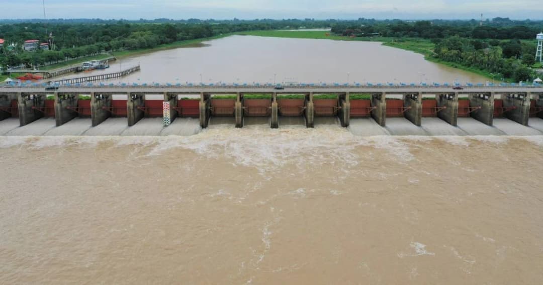 เตือน 7 จังหวัดภาคกลาง รับมือปริมาณน้ำในแม่น้ำเจ้าพระยาเพิ่มสูงขึ้น ตลอด 24 ชม.