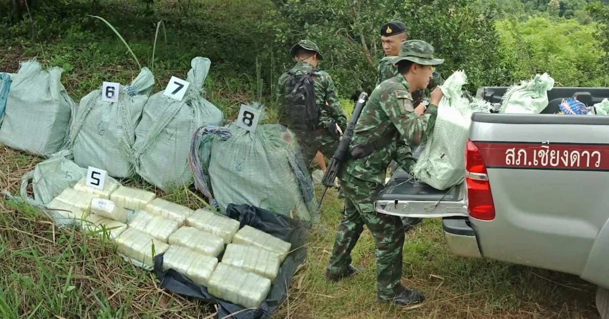 เชียงดาวปะทะเดือด! ยาบ้าทะลักอีก 1.1 ล้านเม็ด แก๊งขนยาเปิดฉากยิงทิ้งยาหนีรอด