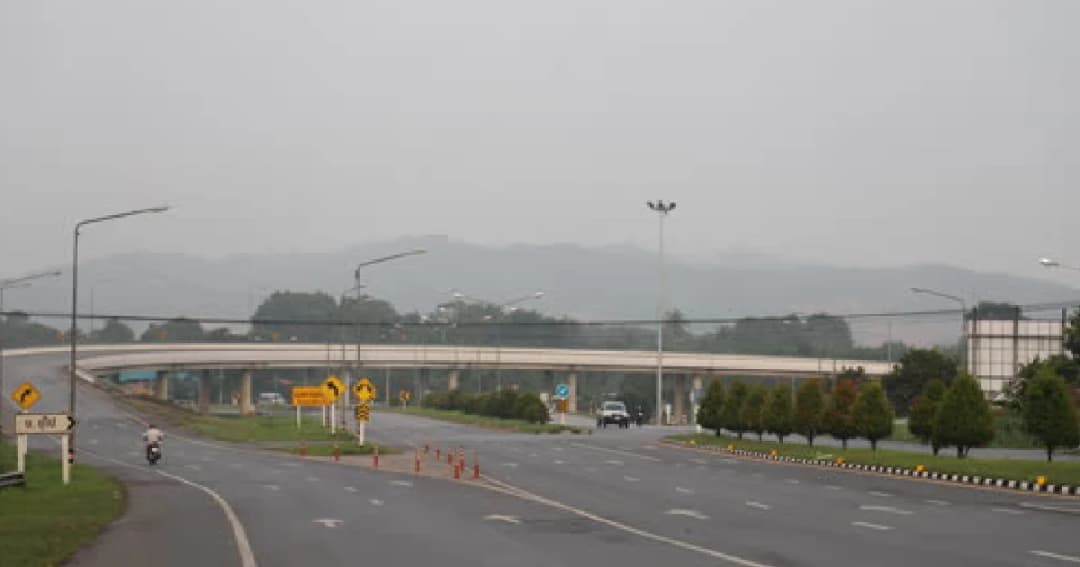 ปัญหาหมอกควันอินโด ปกคลุมท้องฟ้า จ.ยะลา