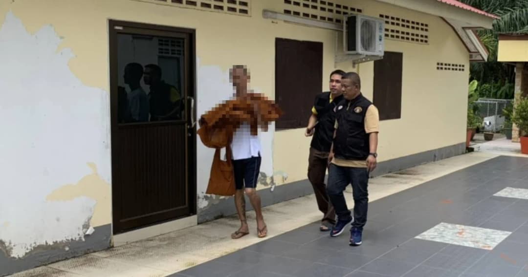 รวบ! พระหนีคดีข่มขืนกบดานในวัด จ.กระบี่ นาน 3 ปี