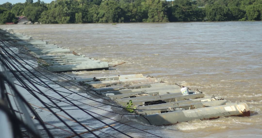 น้ำท่วมอุบลเริ่มคลี่คลาย ระดับน้ำแม่น้ำโขงอยู่ต่ำกว่าหน้าเขื่อนปากมูล 2.41 เมตร