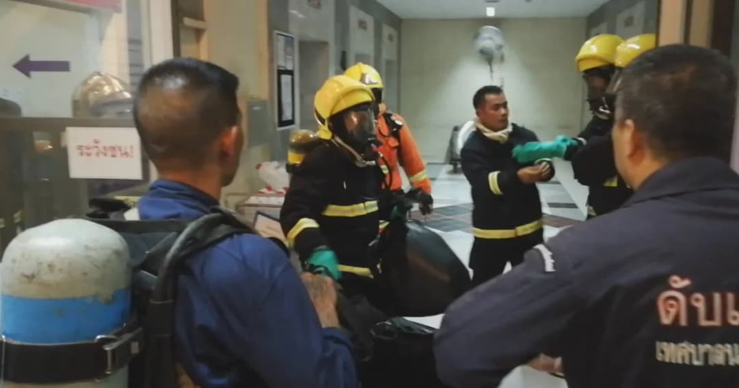 ระทึก! สารเคมีรั่วใน รพ.ดังเชียงใหม่ หมอ-คนไข้อพยพวุ่น