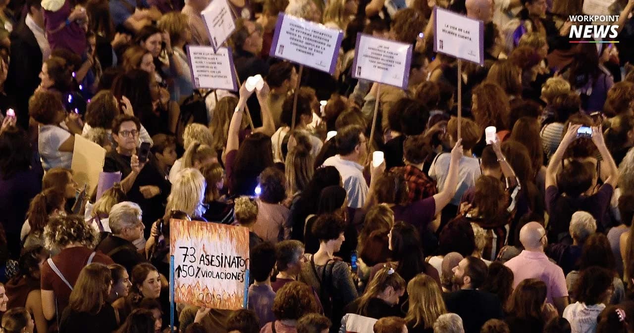 สเปนประท้วง หลังมีหญิงถูกคนรักฆ่ากว่า 19 ราย ใน 3 เดือน