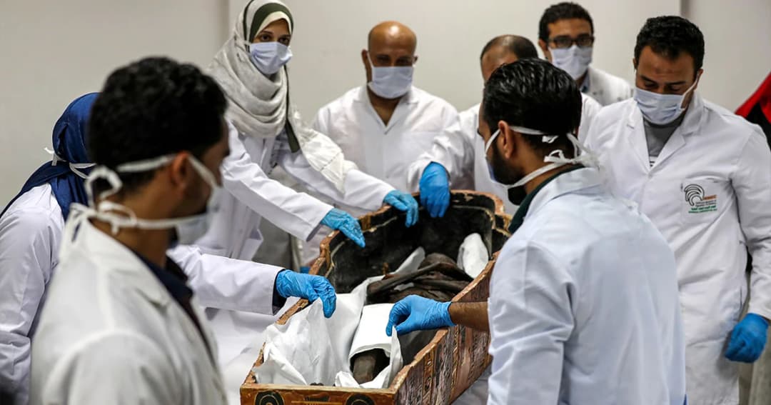 อียิปต์นำร่างมัมมี่ของนายช่างใหญ่ยุคอียิปต์โบราณออกมาบูรณะ