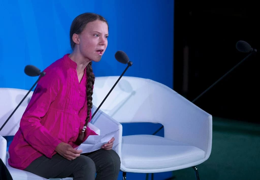 เกรต้า ธันเบิร์ก ตำหนิผู้นำโลก “กล้าดีอย่างไรมาฝากความหวังที่พวกเรา ในขณะที่พวกคุณเอาแต่คิดเรื่องเงินๆ ทองๆ”