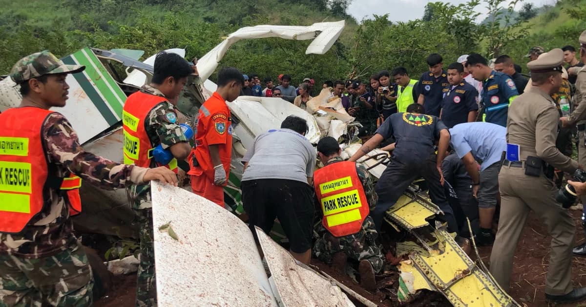 เร่งหาสาเหตุเครื่องบินเกษตรตกพร้อมหารือปัญหาขาดแคลนกำลังพล