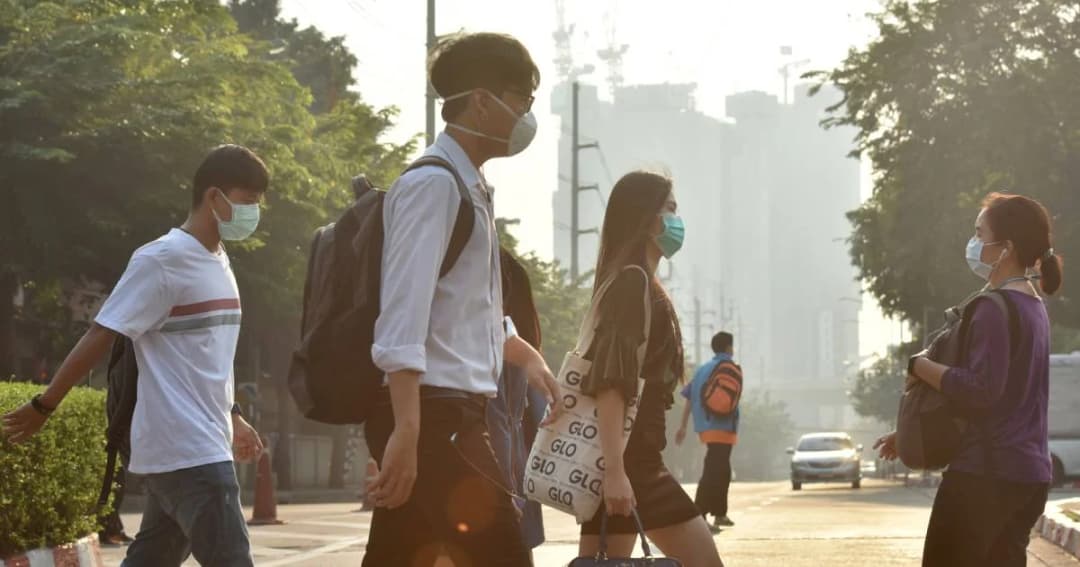 สธ.เตือนกลุ่มเสี่ยงดูแลสุขภาพ ฝุ่น PM2.5 จะเพิ่มขึ้นเดือนธันวาคมนี้