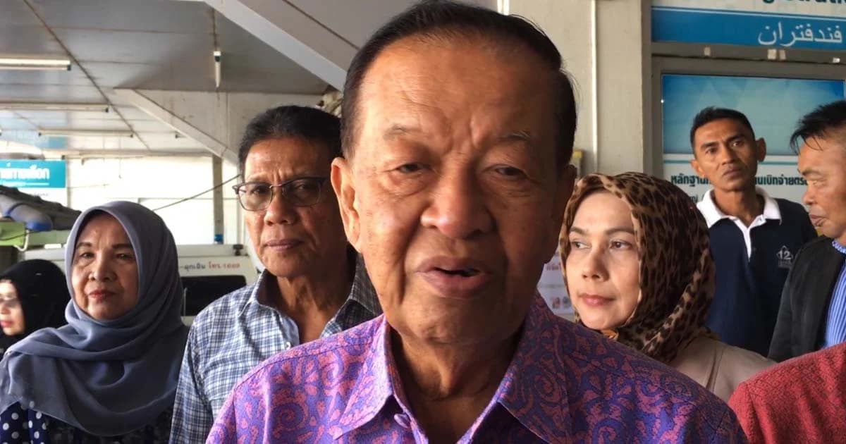 บทสนทนาแรก! วันนอร์ เข้าเยี่ยมผู้พิพากษายะลา เผยพูดคุยได้เล็กน้อยตอบ “ขอบคุณ”