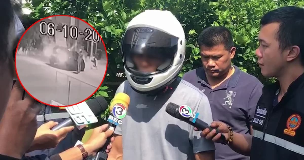 รวบหนุ่มหัวร้อน ทุบกระจกรถ-ชกหน้าสาวกลางถนน สารภาพอารมณ์ชั่ววูบ