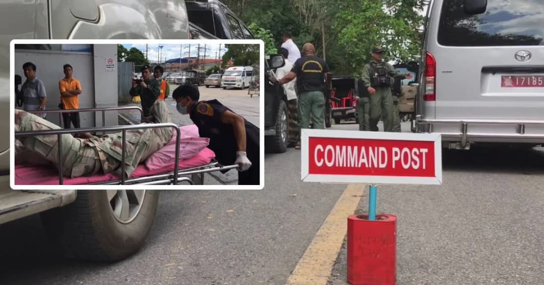 ดักระเบิดเจ้าหน้าที่อส.ยะหา จ.ยะลา บาดเจ็บ 2