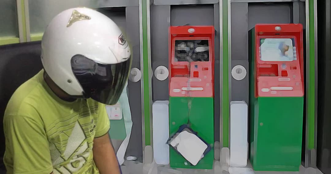 รวบคนร้ายใช้ชะแลงตระเวนงัดตู้เอทีเอ็มคืนเดียว 3 จุด อ้างป่วย