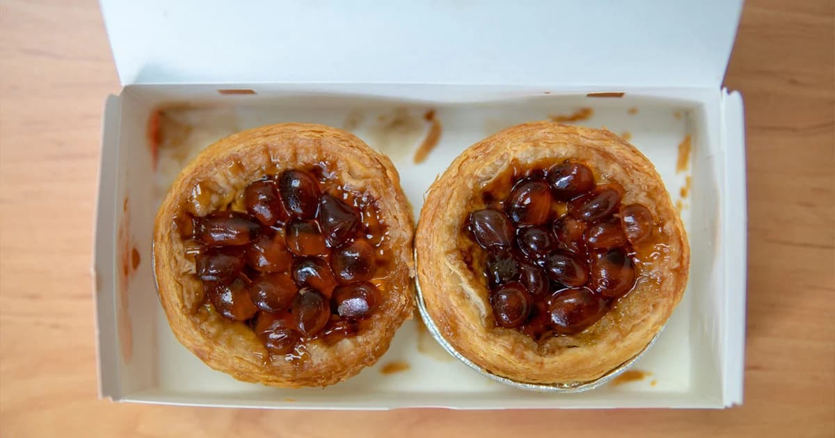 KFC สิงคโปร์เปิดตัว ทาร์ตชานมไข่มุกบราวน์ชูการ์