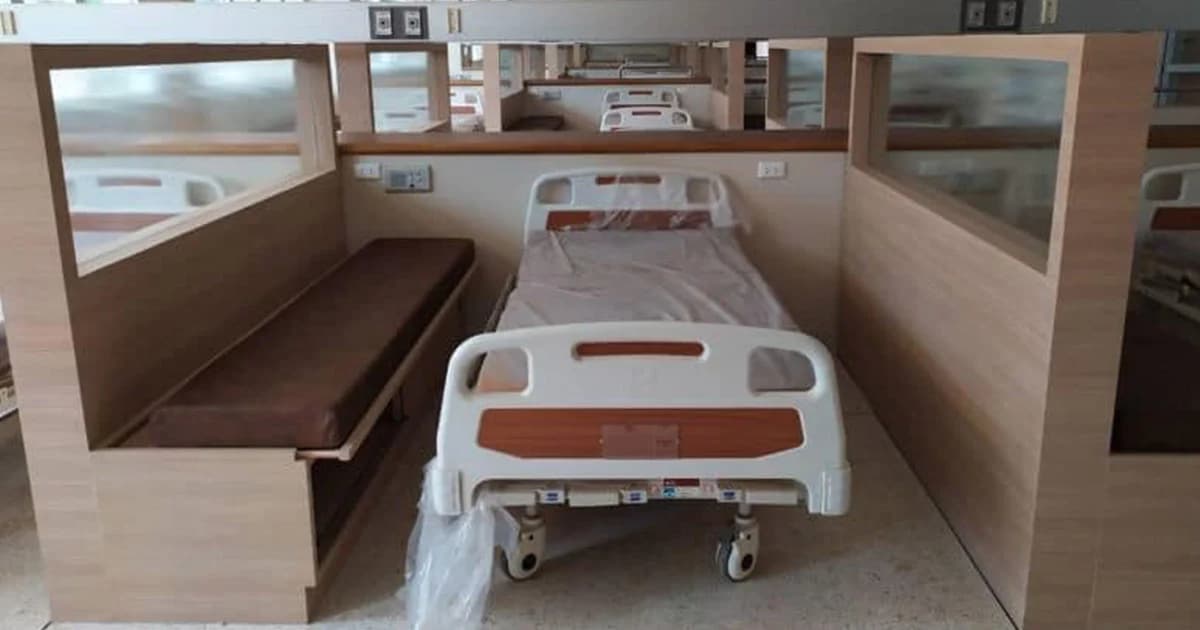 ชาวเน็ตแห่ชื่นชมห้องผู้ป่วยเตียงรวม รพ.คูเมือง จ.บุรีรัมย์ ไฉไลกว่าเดิม