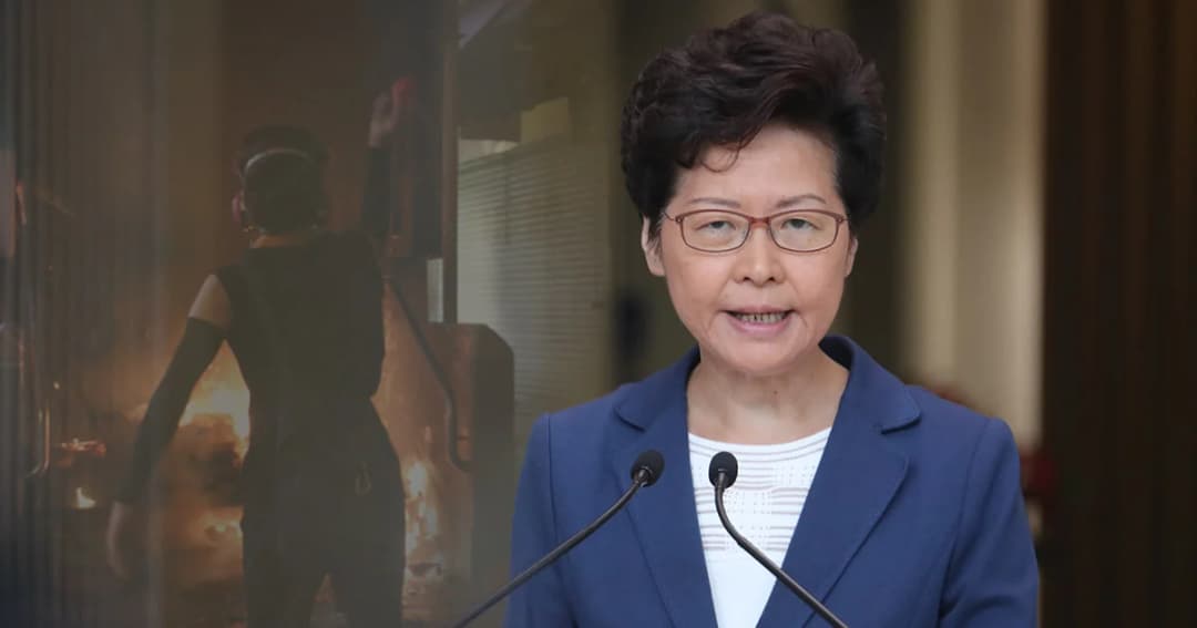 แคร์รี แลม ชี้กลุ่มผู้ประท้วงฮ่องกงปกปิดใบหน้าถือเป็นสิ่งที่อันตรายอย่างร้ายแรง