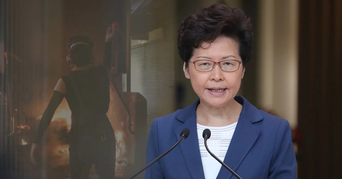 แคร์รี แลม ชี้กลุ่มผู้ประท้วงฮ่องกงปกปิดใบหน้าถือเป็นสิ่งที่อันตรายอย่างร้ายแรง