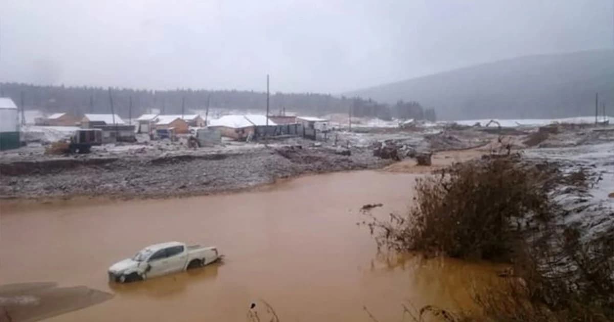 เขื่อนในเหมืองทองคำในรัสเซียแตก คนงานดับ 13 ราย