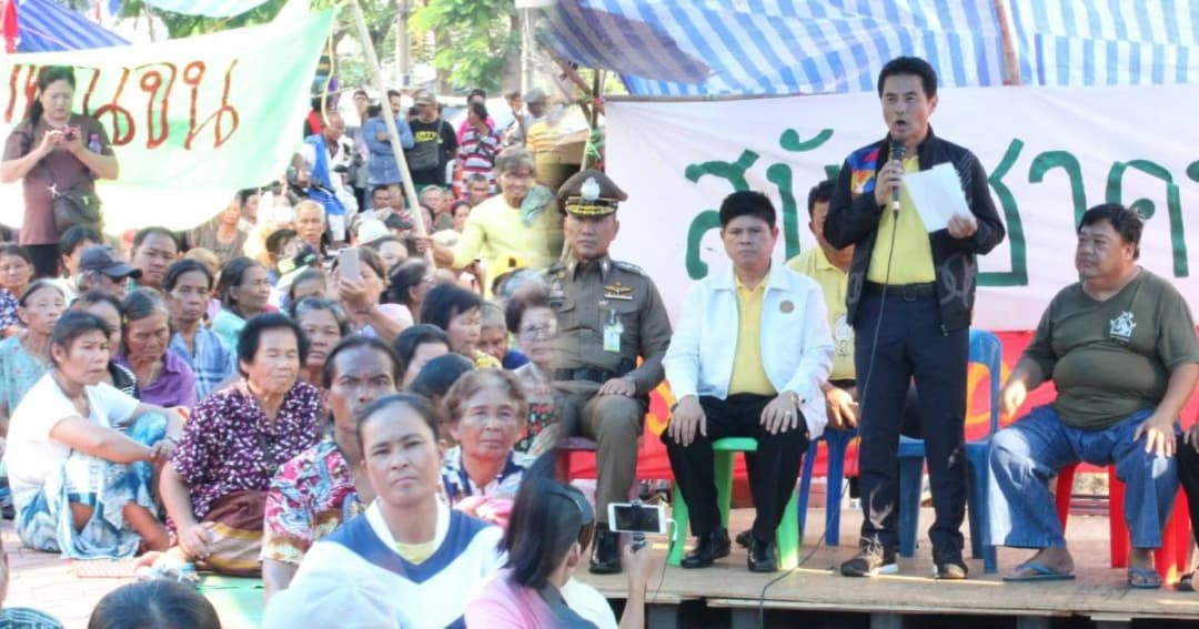 “สมัชชาคนจน” ยุติการชุมนุม หลังเจรจา “เทวัญ” รับปากนำ 4 ข้อเสนอเข้าครม.