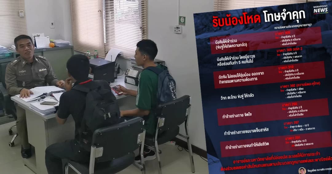 รับน้องโหด ม.แม่โจ้ มีพยานยืนยันทำร้ายร่างกายช่วงรับน้องจริง