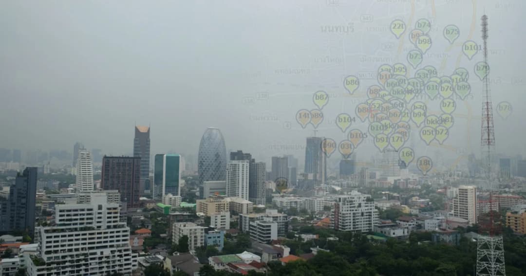 ฝุ่นPM2.5 ขยายพื้นที่ เช้านี้ 13 จุด เริ่มส่งผลต่อสุขภาพ