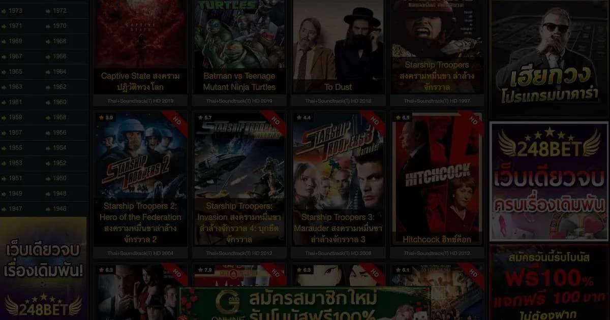 DSIบุกทลายเครือข่ายเว็บดูหนังออนไลน์อันดับหนึ่ง movie2free