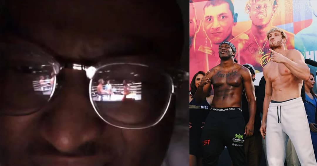 Youtuber หัวใส ถ่ายทอดสดมวยคู่ดังให้ชม ผ่านภาพสะท้อนจากแว่นตา