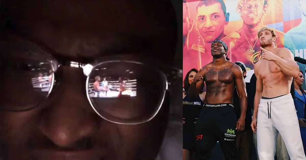 Youtuber หัวใส ถ่ายทอดสดมวยคู่ดังให้ชม ผ่านภาพสะท้อนจากแว่นตา