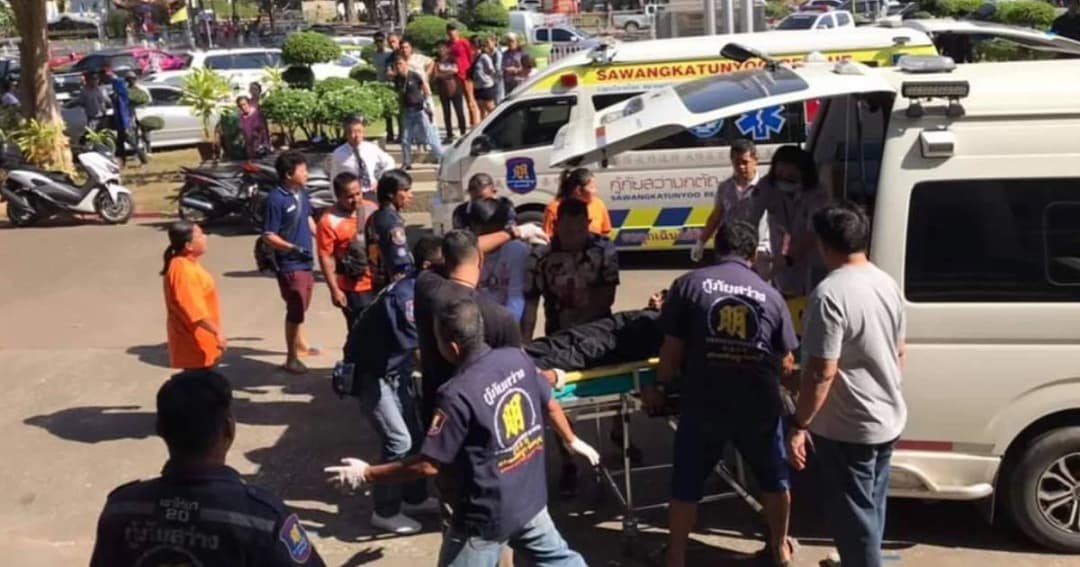 ยิงกันในศาลจันทบุรี ระหว่างพิจารณาคดีปมพิพาทมรดกที่ดิน ตาย 2 เจ็บ 3