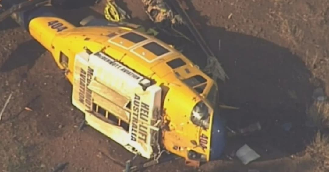 ฮ.ดับเพลิงตก ขณะบินเหนือกำแพงไฟป่าออสเตรเลีย