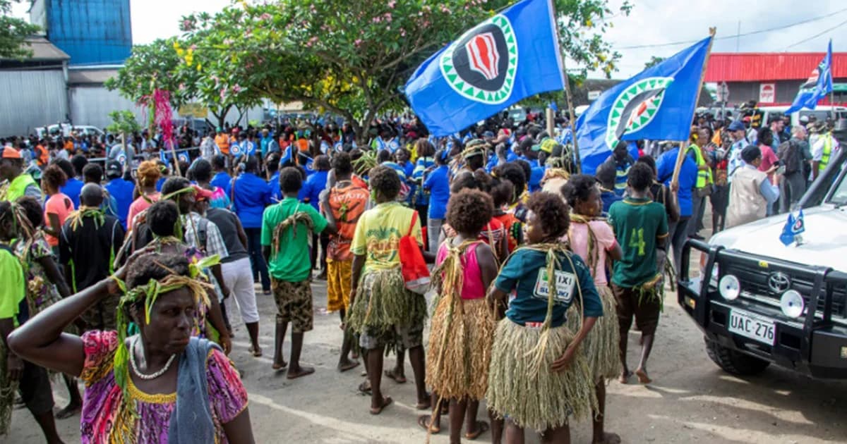 ชาวบูเกนวิลนับพันร่วมลงประชามติ ลุ้นเป็นประเทศเกิดใหม่
