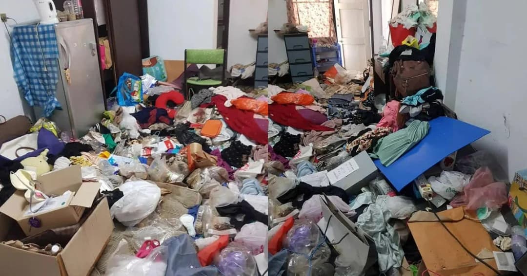 เจ้าของห้องเช่าตะลึง! เปิดห้องเช่าสาวสธ.พบขยะเต็มห้อง ชาวเน็ตถาม “นอนตรงไหน”