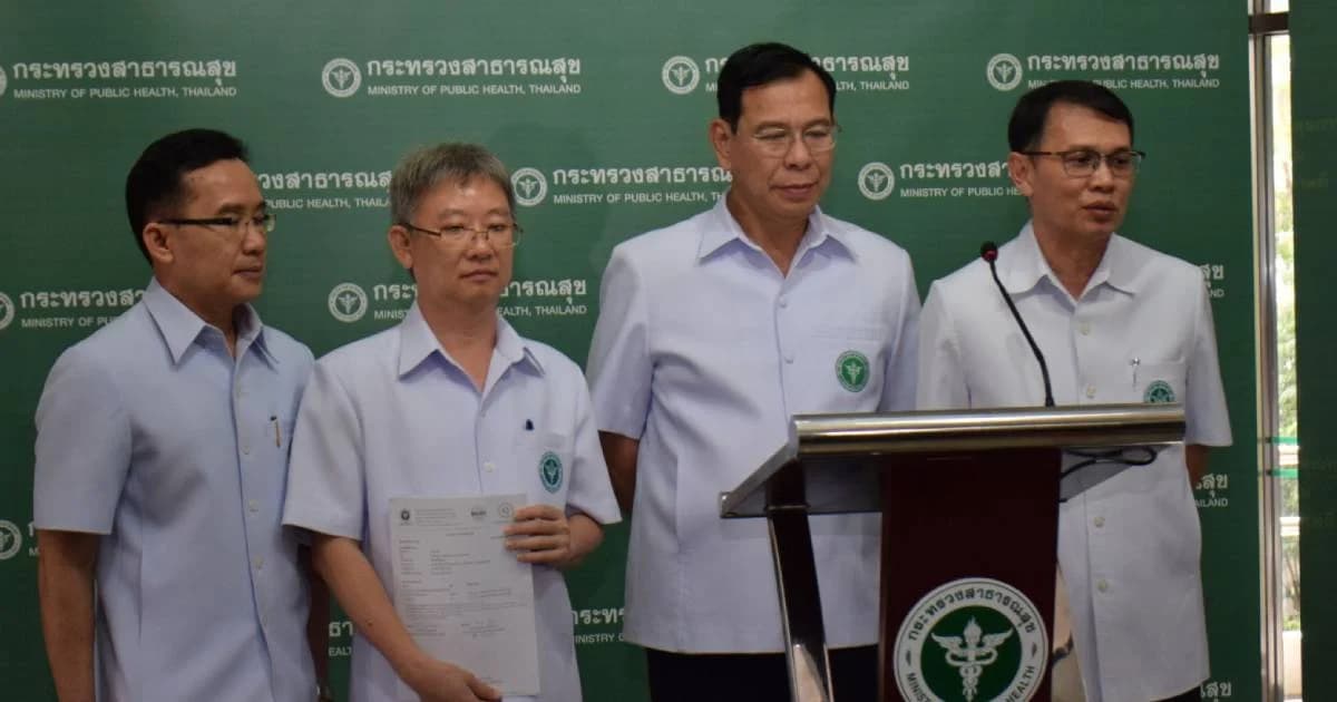 ปลัด สธ.ยันไม่เปลี่ยนจุดยืน “แบน 3 สารเคมี”