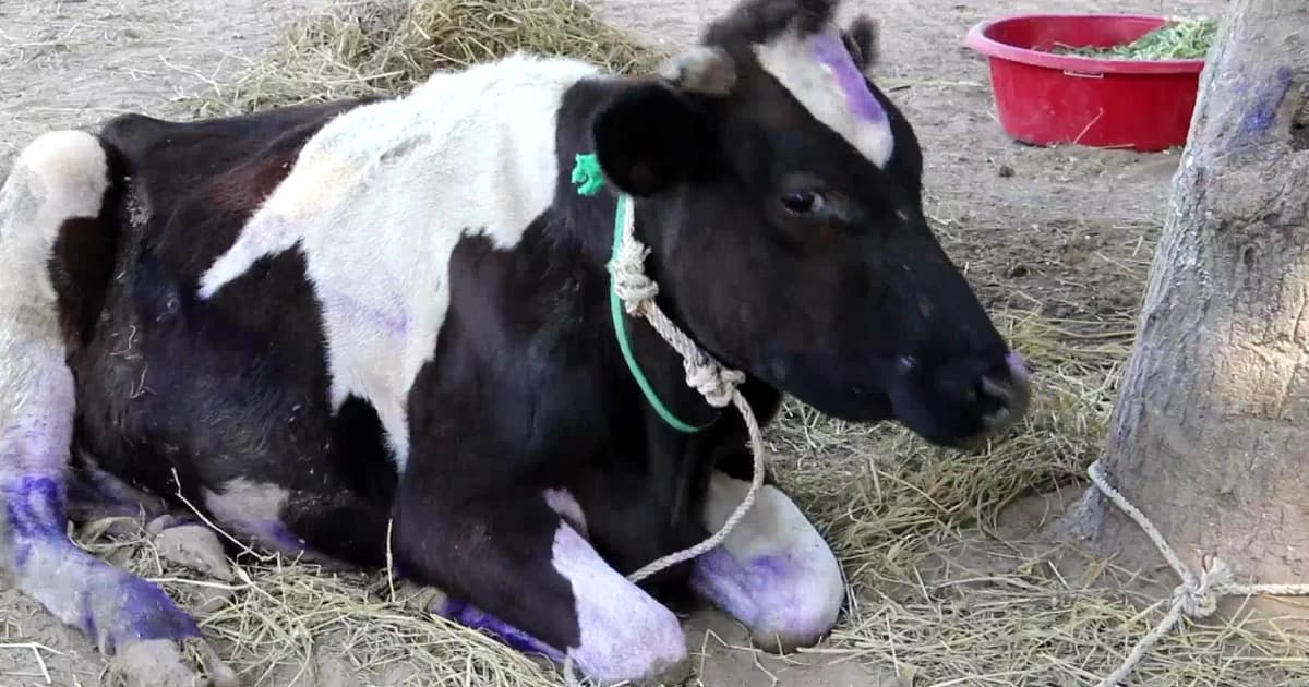 โรคปากเท้าเปื่อยวัวระบาด ควายตายแล้ว 9 ป่วยอีกกว่า 300 ตัว