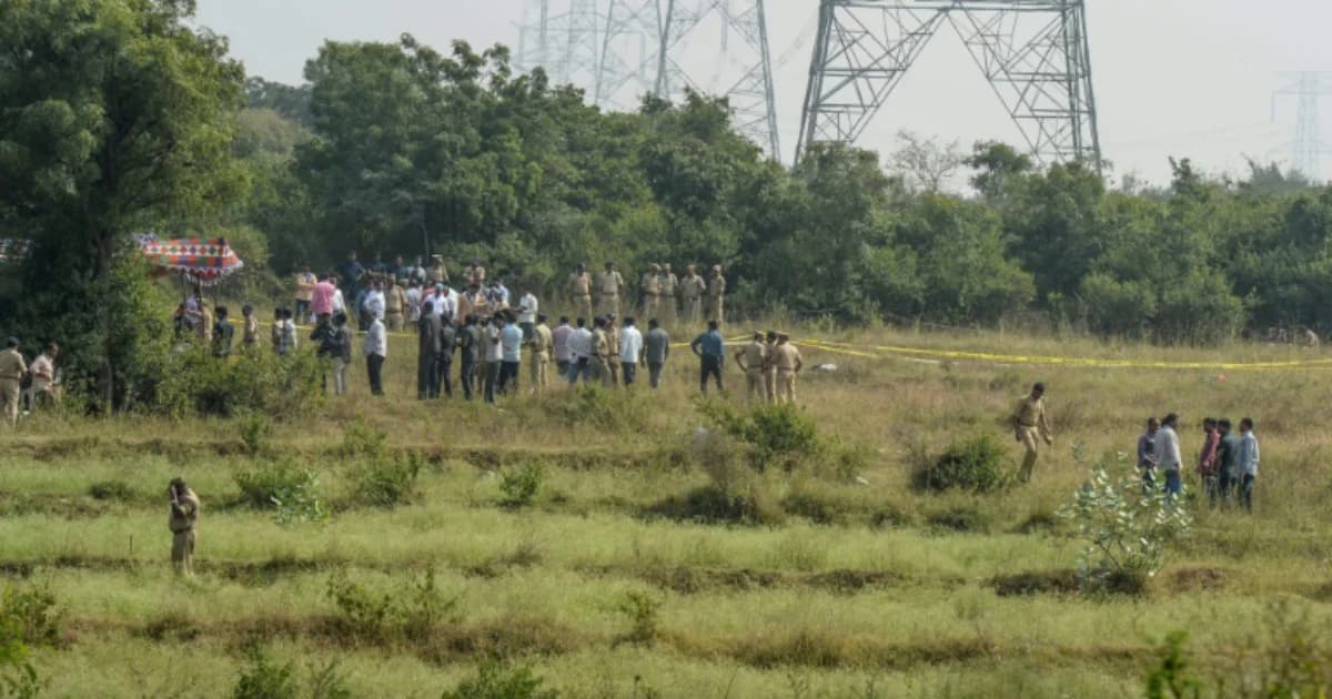 ตร.อินเดียวิสามัญคนร้ายฆ่าข่มขืน หลังพยายามหลบหนีระหว่างทำแผน