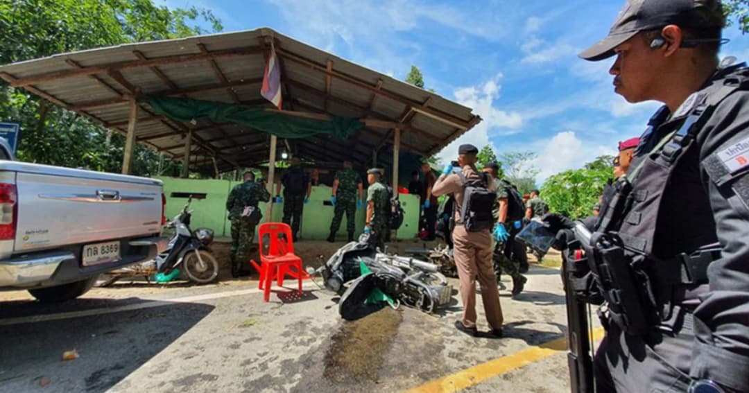 ออกหมายจับ 6 คนร้ายยิ่งถล่มป้อม ชรบ.ลำพะยา 15 ศพ