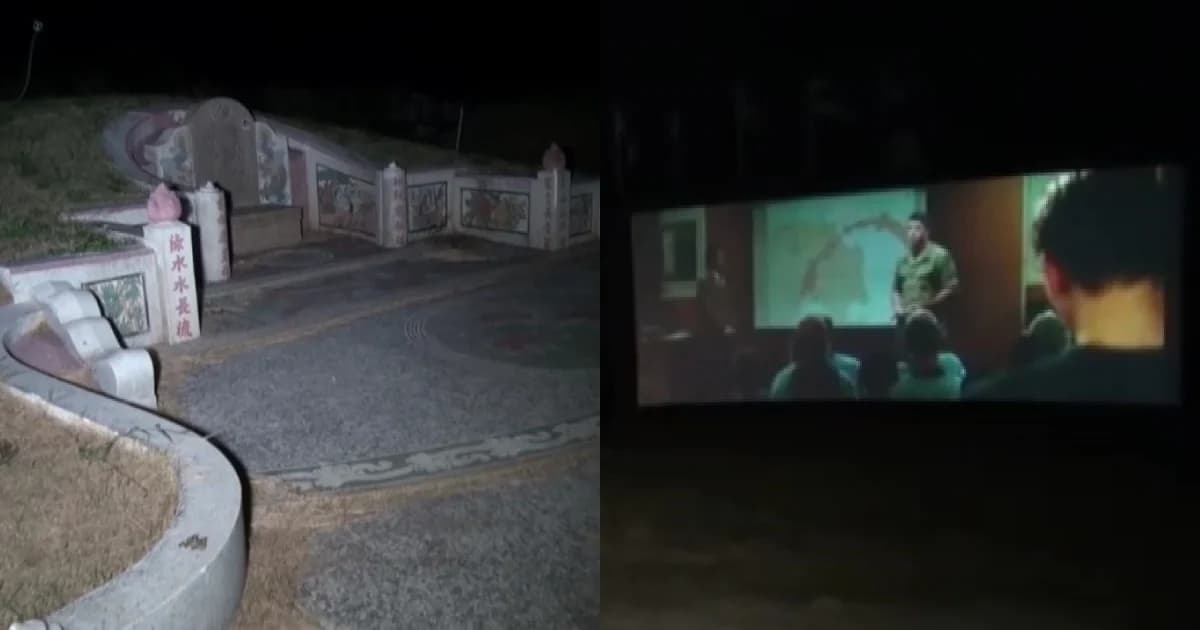 จ้างหนังกลางแปลงฉายในสุสาน เผยก๋งกับอาม่าดู