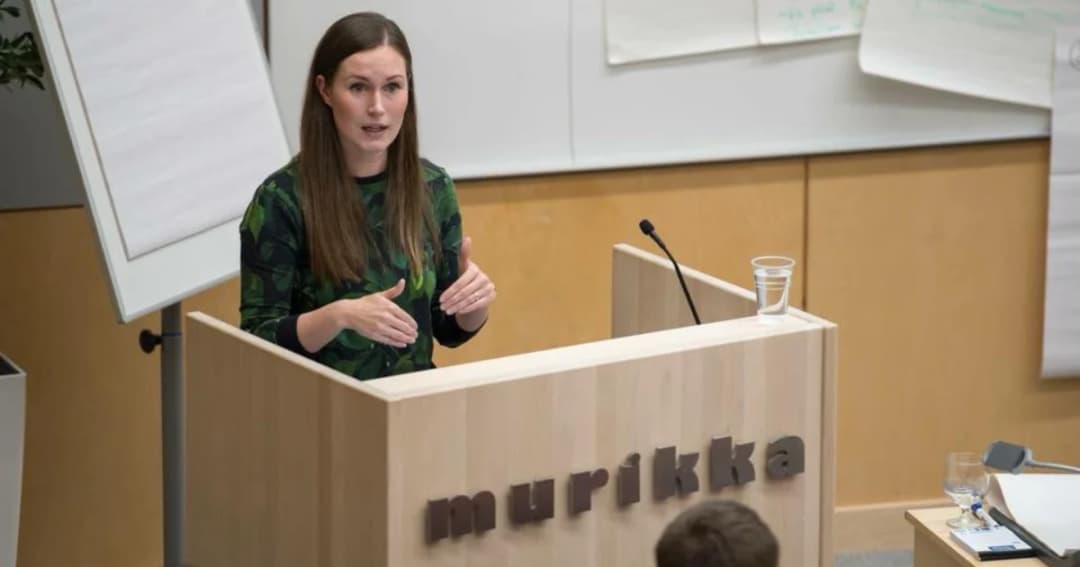 ซานน่า มาร์ริน นายกฯ ฟินแลนด์ สร้างสถิตินายกรัฐมนตรีอายุน้อยที่สุดในโลก