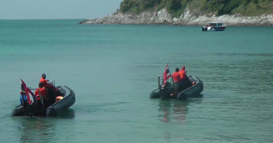 ยังไม่พบ! 2 นักท่องเที่ยวโปแลนด์ หลังเรือแคนูถูกคลื่นพัดจมหาย