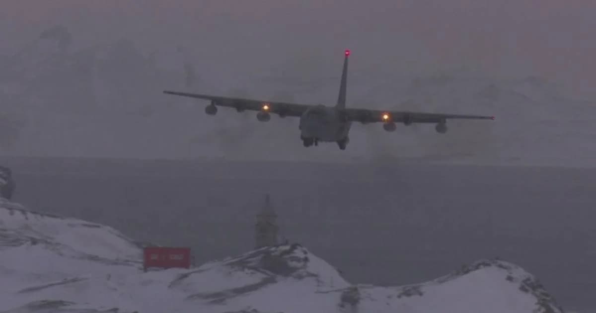 เร่งค้นหา! 38 ชีวิตบนเครื่องบินกองทัพชิลี หลังหายสาบสูญระหว่างทางไปขั้วโลกใต้